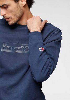 KangaROOS Sweatshirt mit großem Logofrontprint