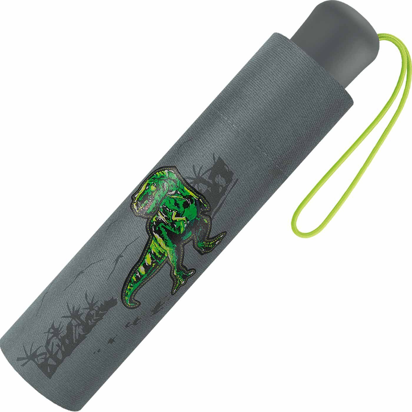Scout Taschenregenschirm Mini Kinderschirm Basic reflektierend bedruckt, leicht