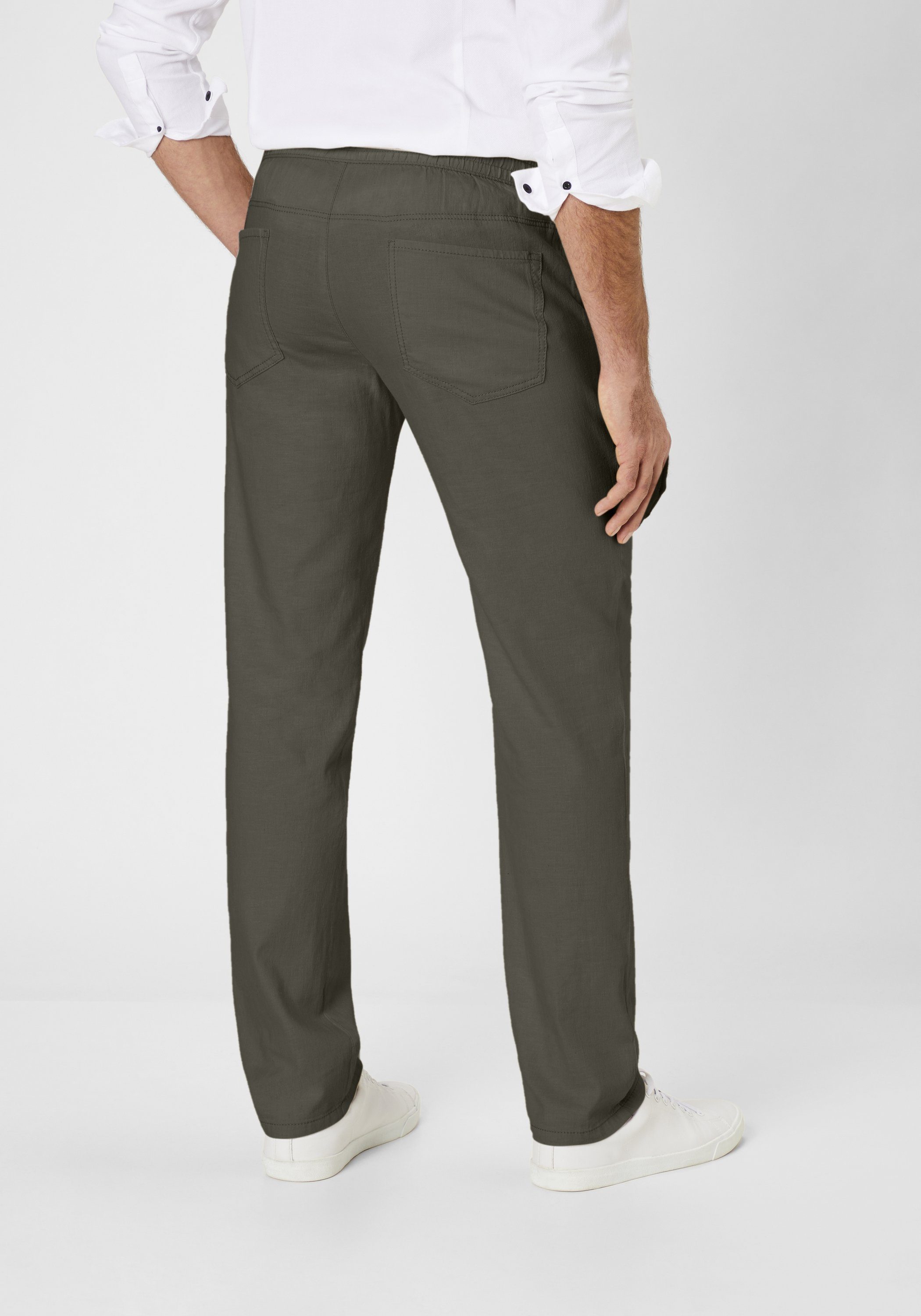 Redpoint Sehr oliv Stretch-Chinohose Carden leichte Chinohose