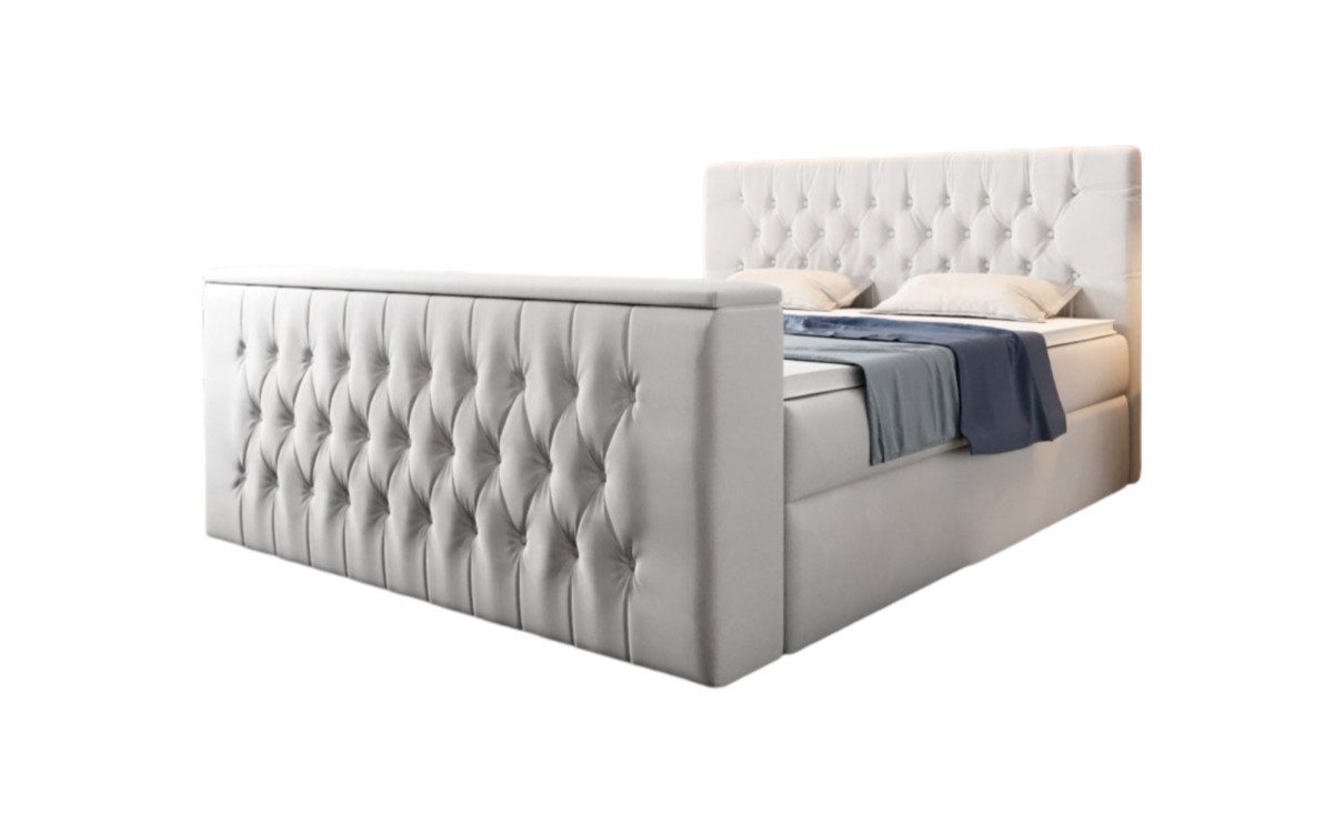 Luxusbetten24 Boxspringbett Velano, mit TV Lift günstig online kaufen
