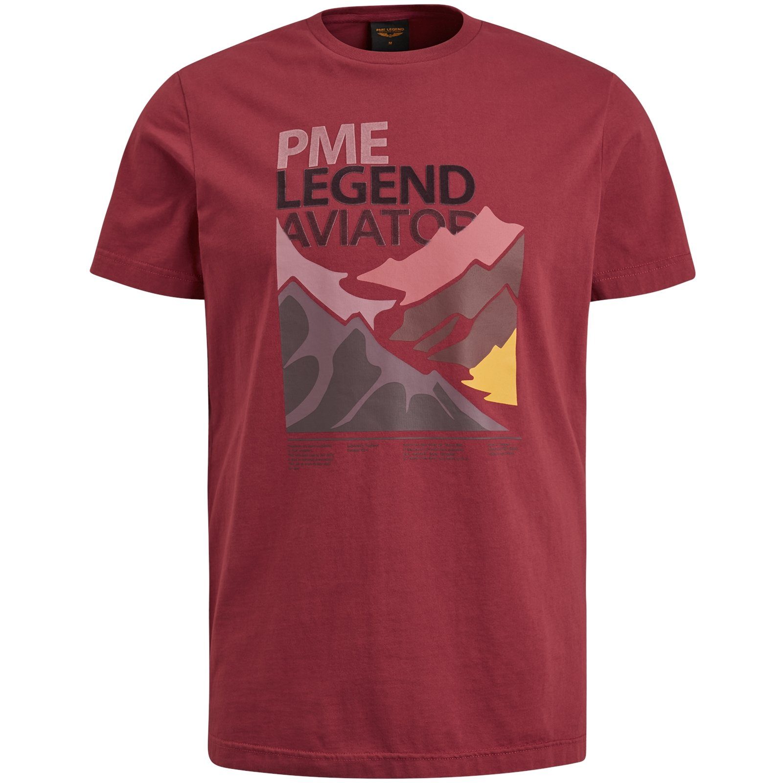 PME LEGEND T-Shirt Rosewood