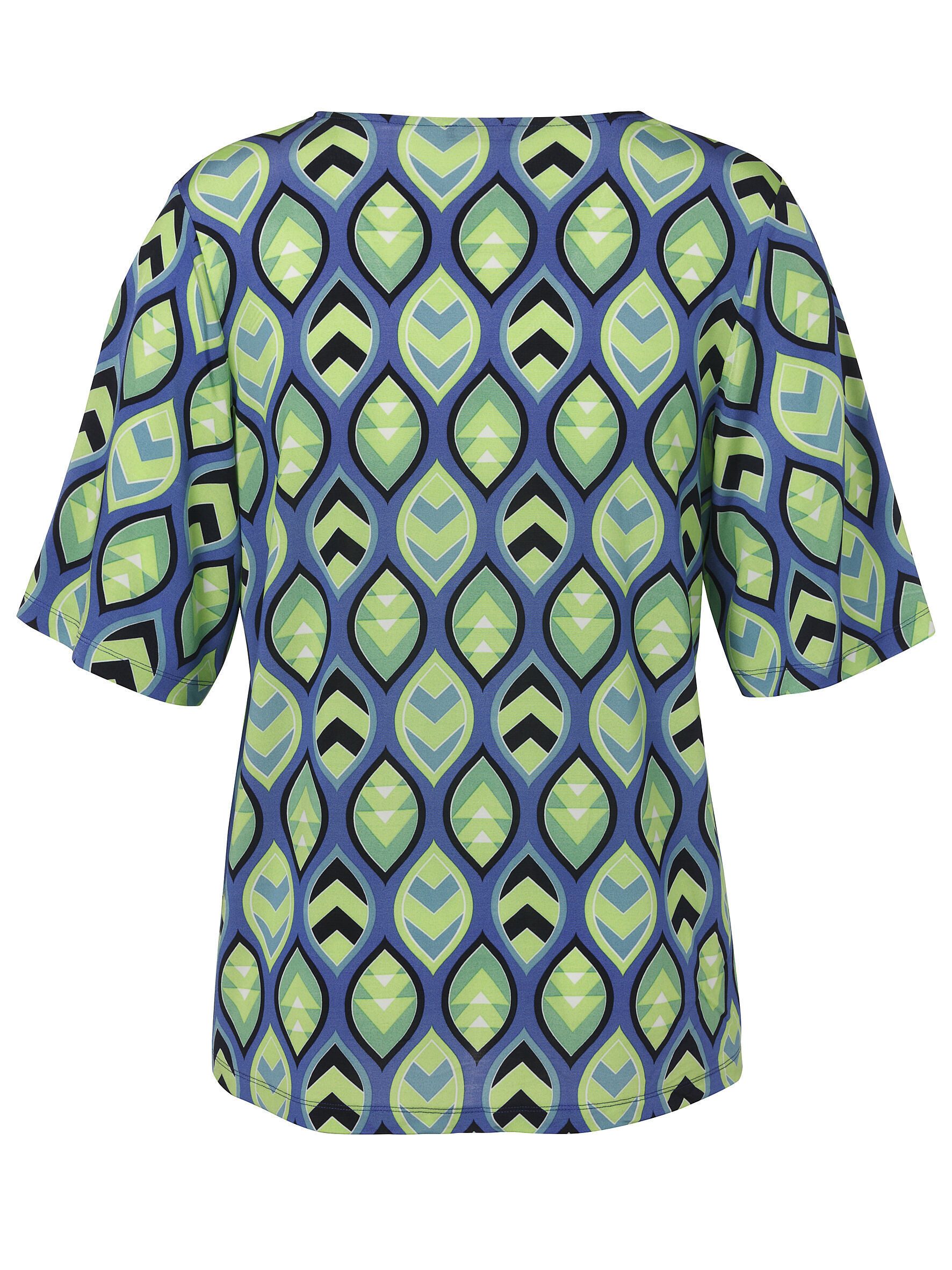 FRAPP Print-Shirt (1-tlg) mit Allover Print