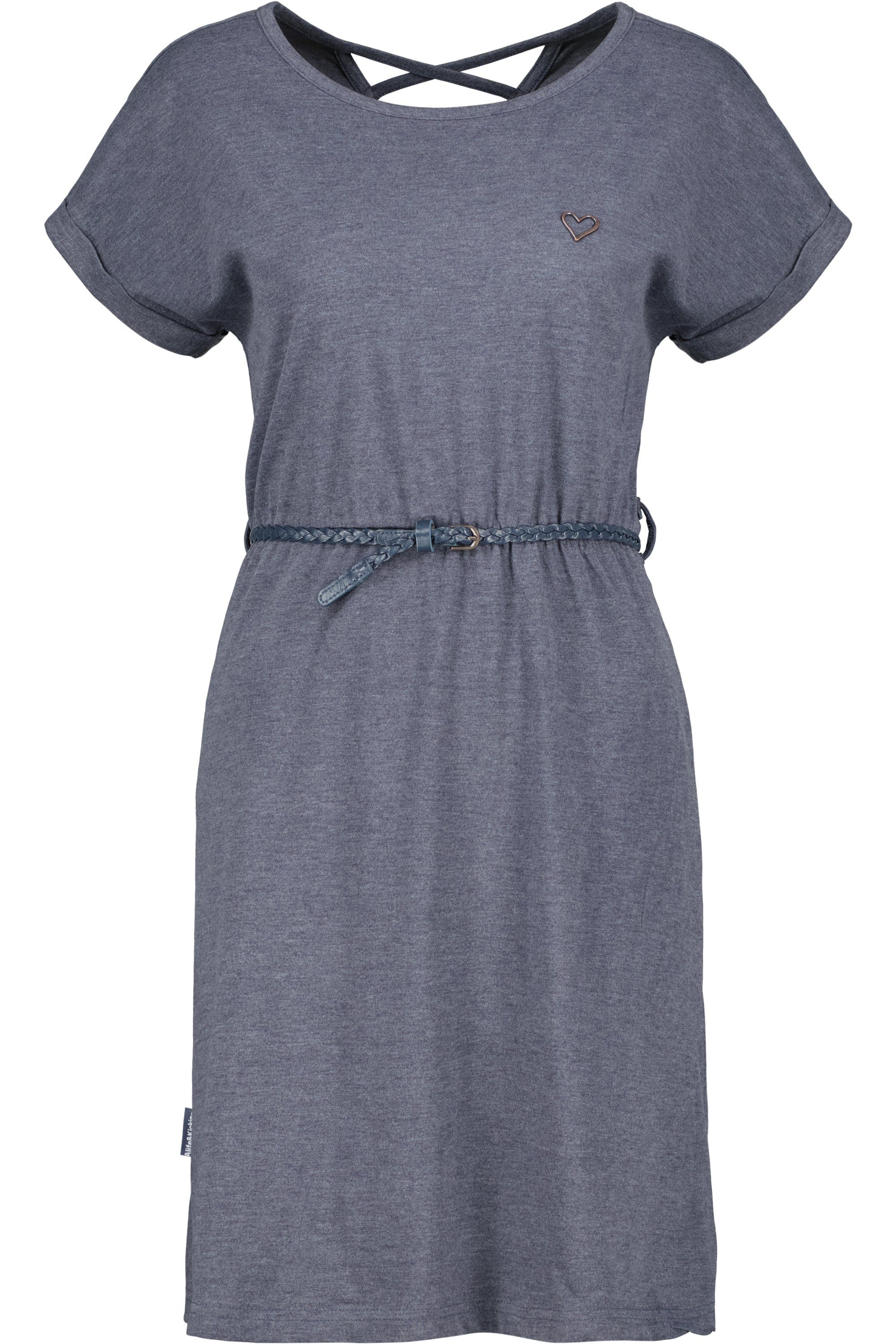 & Dress Kleid Blusenkleid Damen Alife Sommerkleid, marine Kickin NoraAK