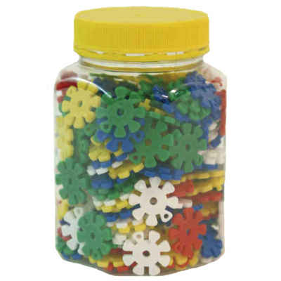 EDUPLAY Lernspielzeug Steckblumen in Kunststoffglas