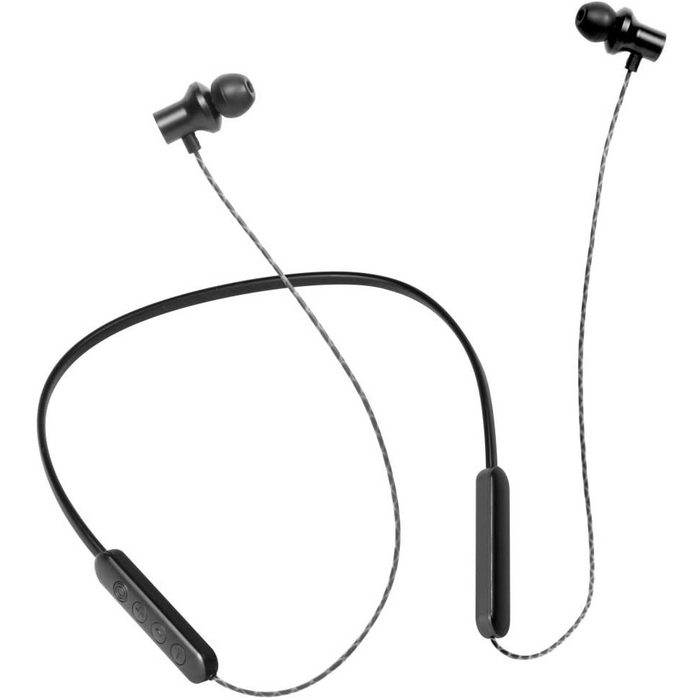 Technaxx MusicMan ANC In-Ear Kopfhörer BT-X42 Stereo Headest Freisprechfunktion wireless In-Ear-Kopfhörer (Bluetooth V4.2 A2DP 1.3 AVRCP 1.5 EDR Klasse 2 HFP 1.5 ANC Eingebautes Mikrofon für Telefonate Kein Kabelsalat dank magnetischer Verbindung der Kopf