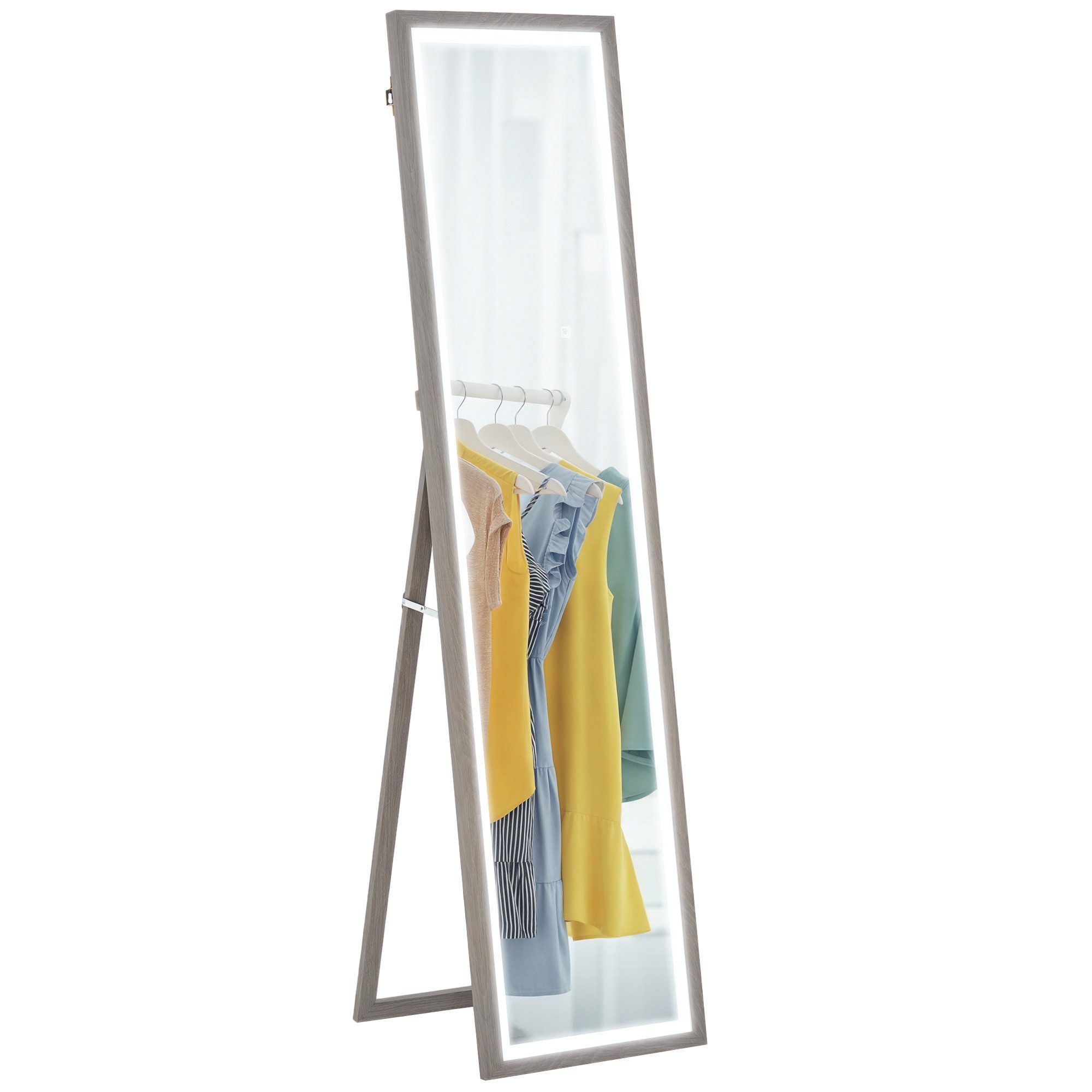 HOMCOM Standspiegel Ganzkörperspiegel 40 x 160 günstig online kaufen