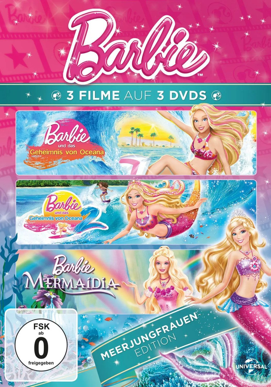 DVD Barbie Meerjungfrauen Edition