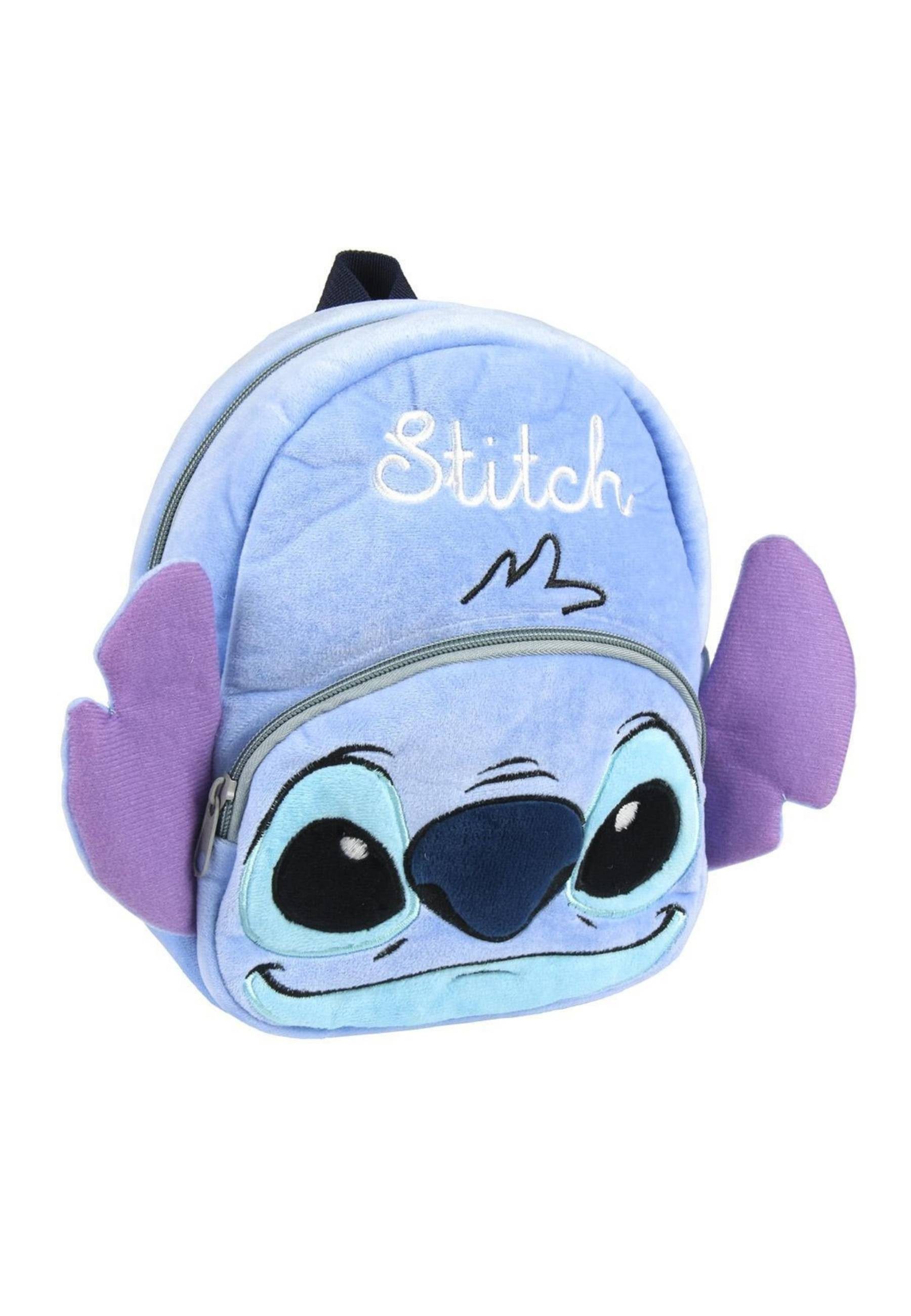 Rucksack Kindergarten Rucksack mit Plüschfigur Stitch