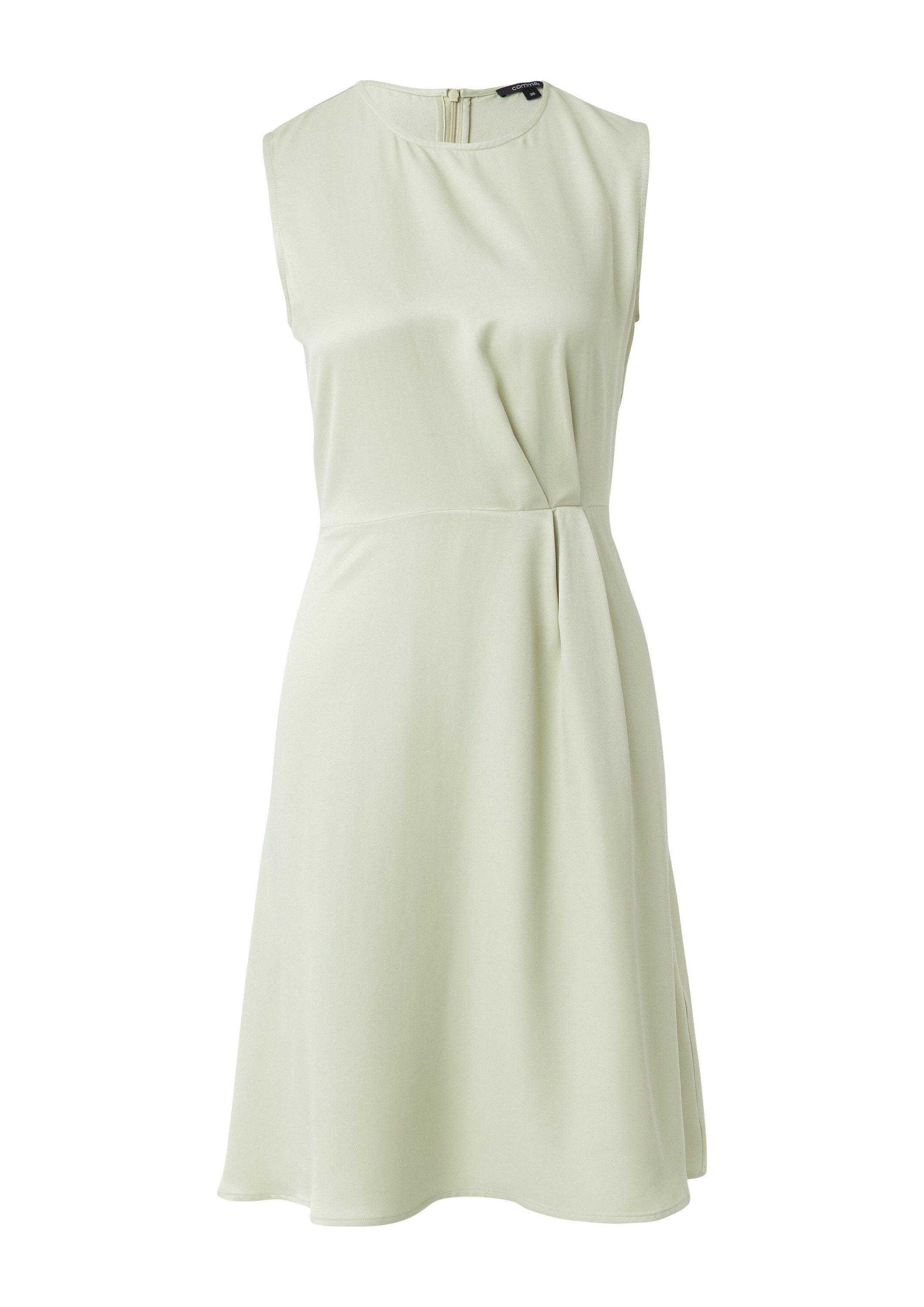 comma Minikleid Kleid Ärmelloses Kleid aus Viskose günstig online kaufen