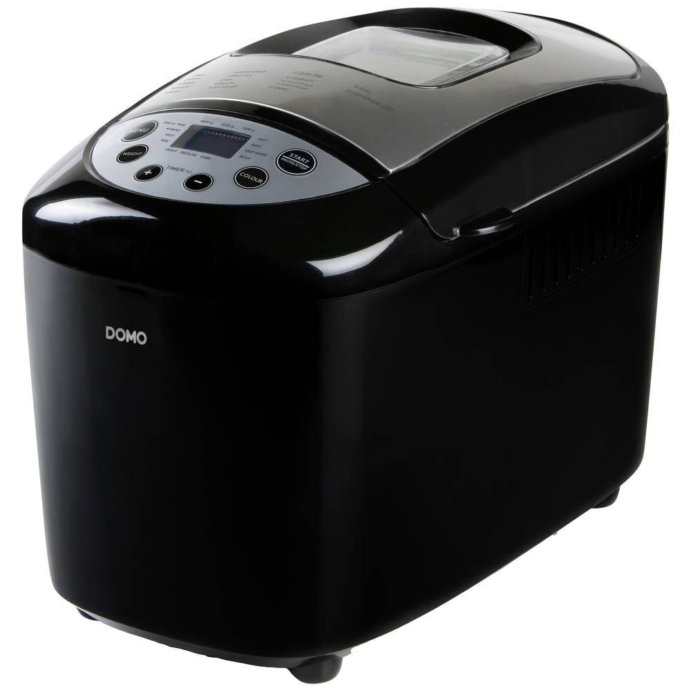 Domo Brotbackautomat Brotbackautomat, mit Display, Antihaftbeschichtung, Timerfunktion, mit Messbecher