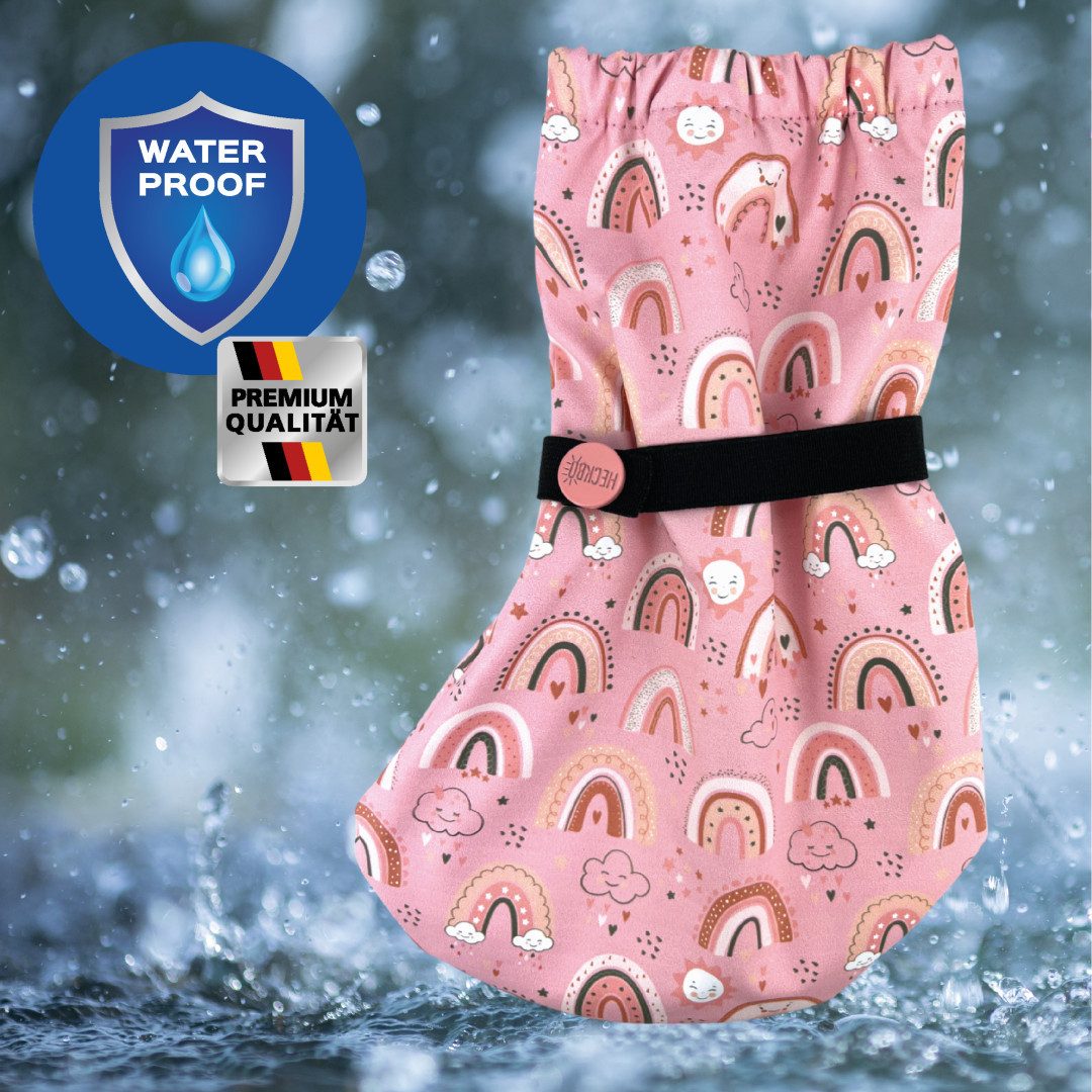 HECKBO Baby Füßlinge wasserdicht mit Vlies Futter verschiedene Motive Babystiefel – Bild 3 von 5