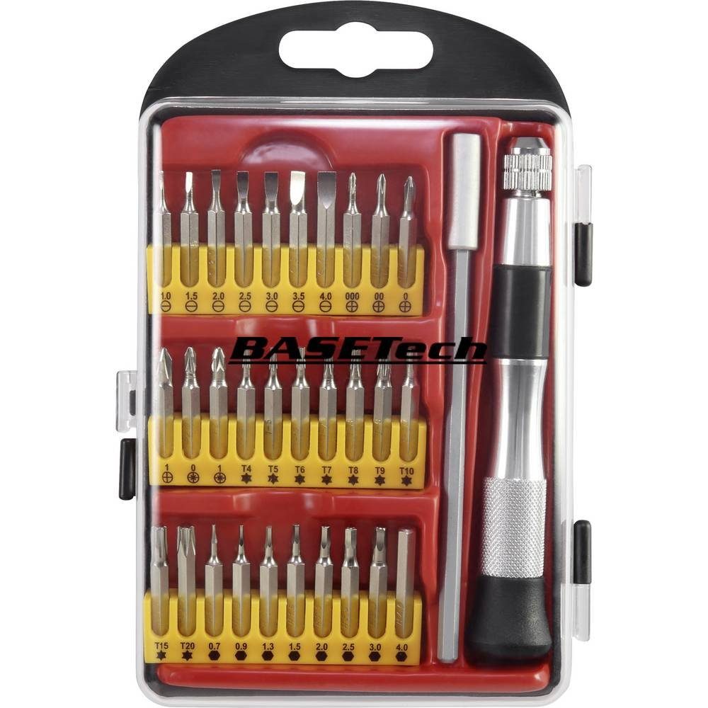 32-teilig Basetech Bit-Set Mini-Bit-Set