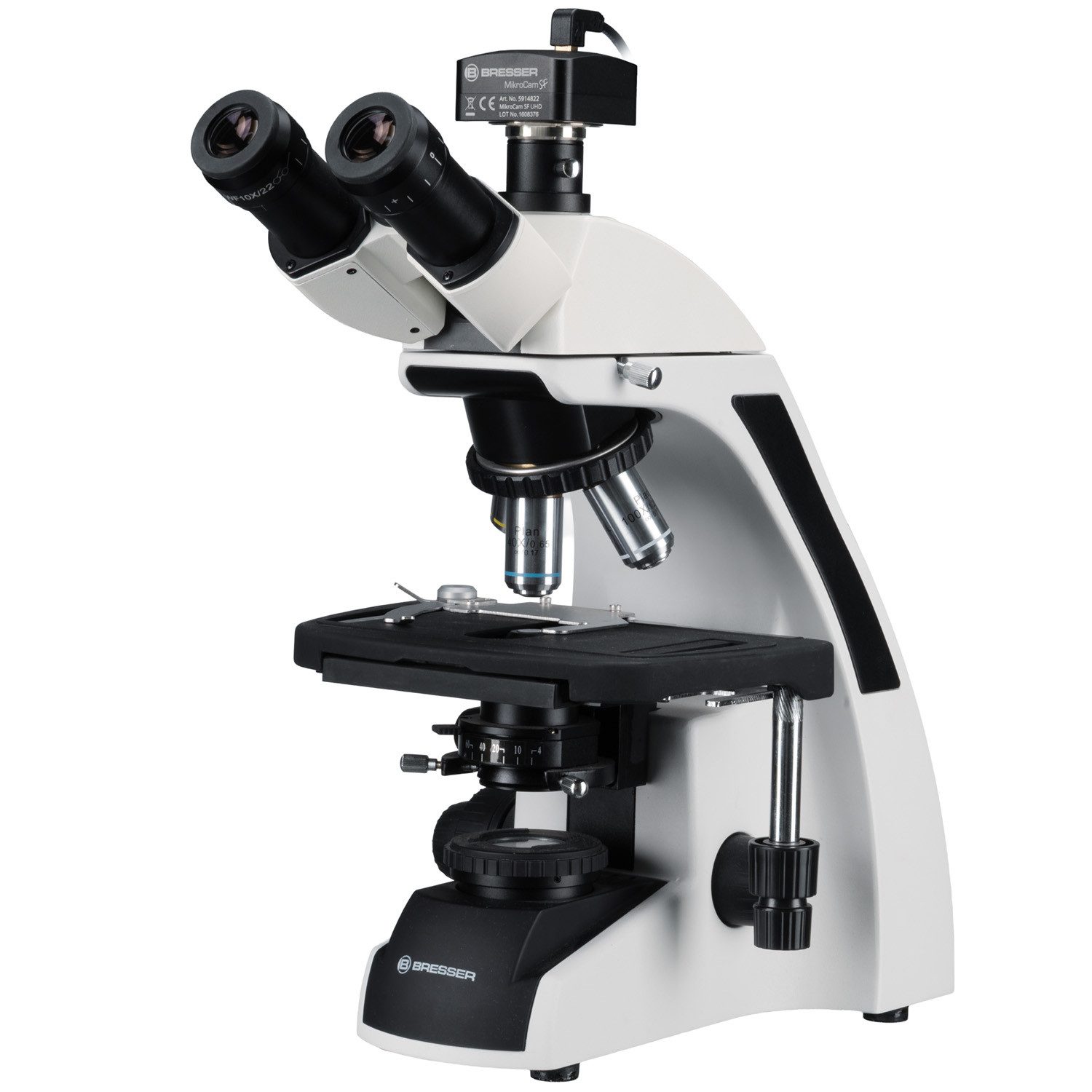BRESSER BRESSER Science Infinity Mikroskop mit MikroCam SF UHD Mikroskopkamera Auf- und Durchlichtmikroskop