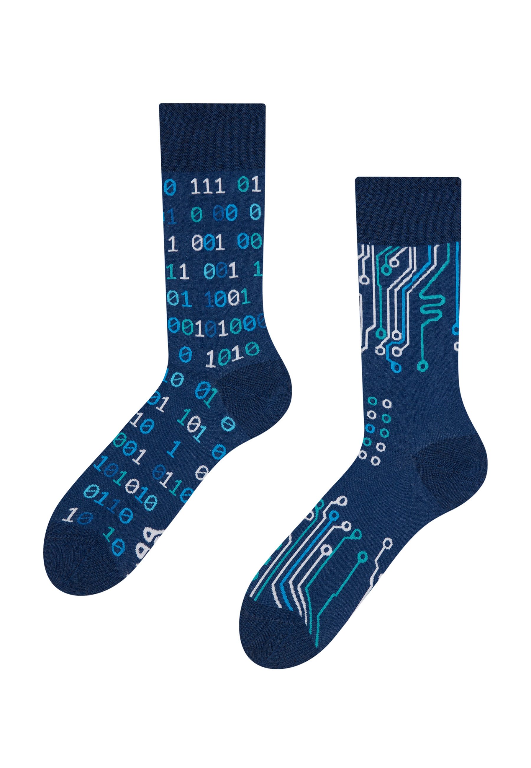 Dedoles Socken 1 Paar mit unterschiedlichen Designs Motiv IT