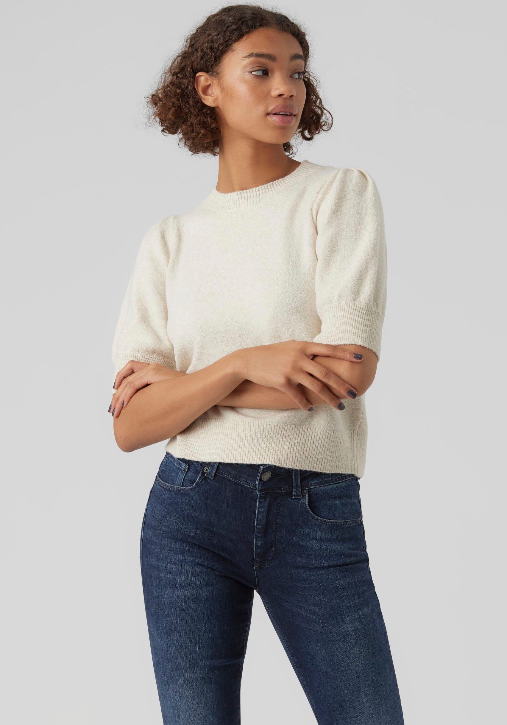 Kurzarmpullover VMDOFFY 2/4 O-NECK PULLOVER GA NOOS