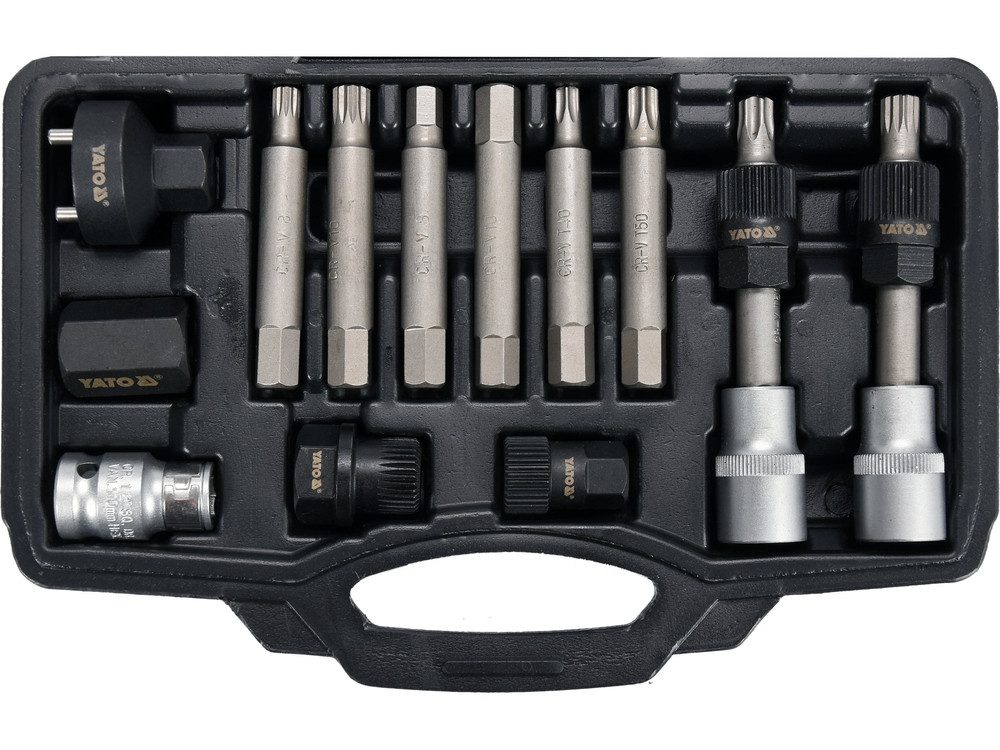 Yato Reparatur-Set Set 13 Stück Schlüssel für Lichtmaschinen mit Kupplung (YT-0421), 13-St.
