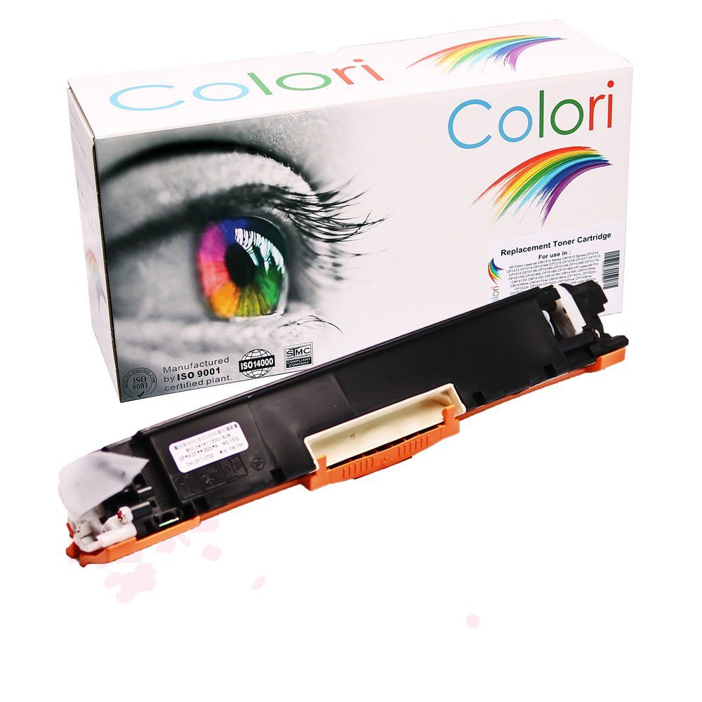 Colori Tonerkartusche, Kompatibler Toner für HP Pro Colori Laserjet 130A Color M176n M177fw Schwarz für CF350A MFP MFP Pro HP von