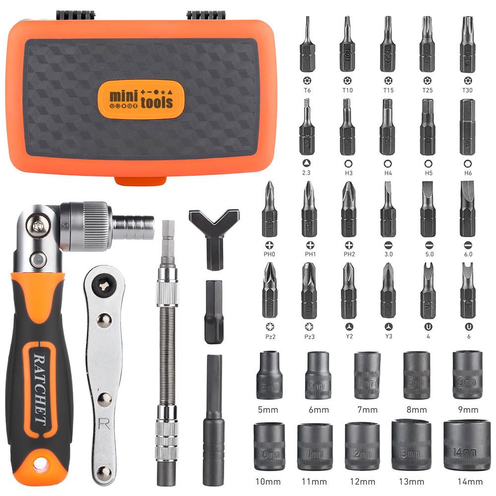 Hikity Отвертки Отвертки 38tlg Отвертки-Set Magnetischer Отвертки, (38 St), 38tlg magnetisch
