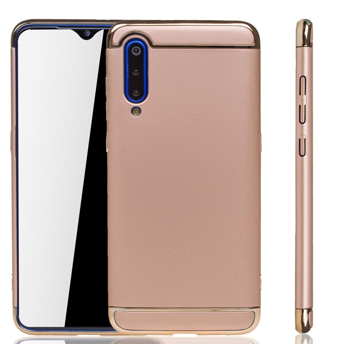 König Design Handyhülle Xiaomi Mi 9, Xiaomi Mi 9 Handyhülle Backcover Gold