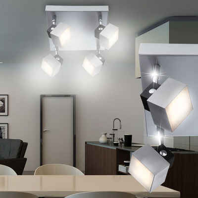 etc-shop LED Deckenspot, LED-Leuchtmittel fest verbaut, Warmweiß, LED 20 Watt Decken Strahler Beleuchtung Leuchte schwenkbar Spot Lampe