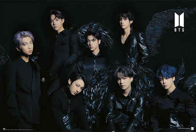 Grupo Erik Poster BTS Poster Black Wings 91,5 x 61 cm
