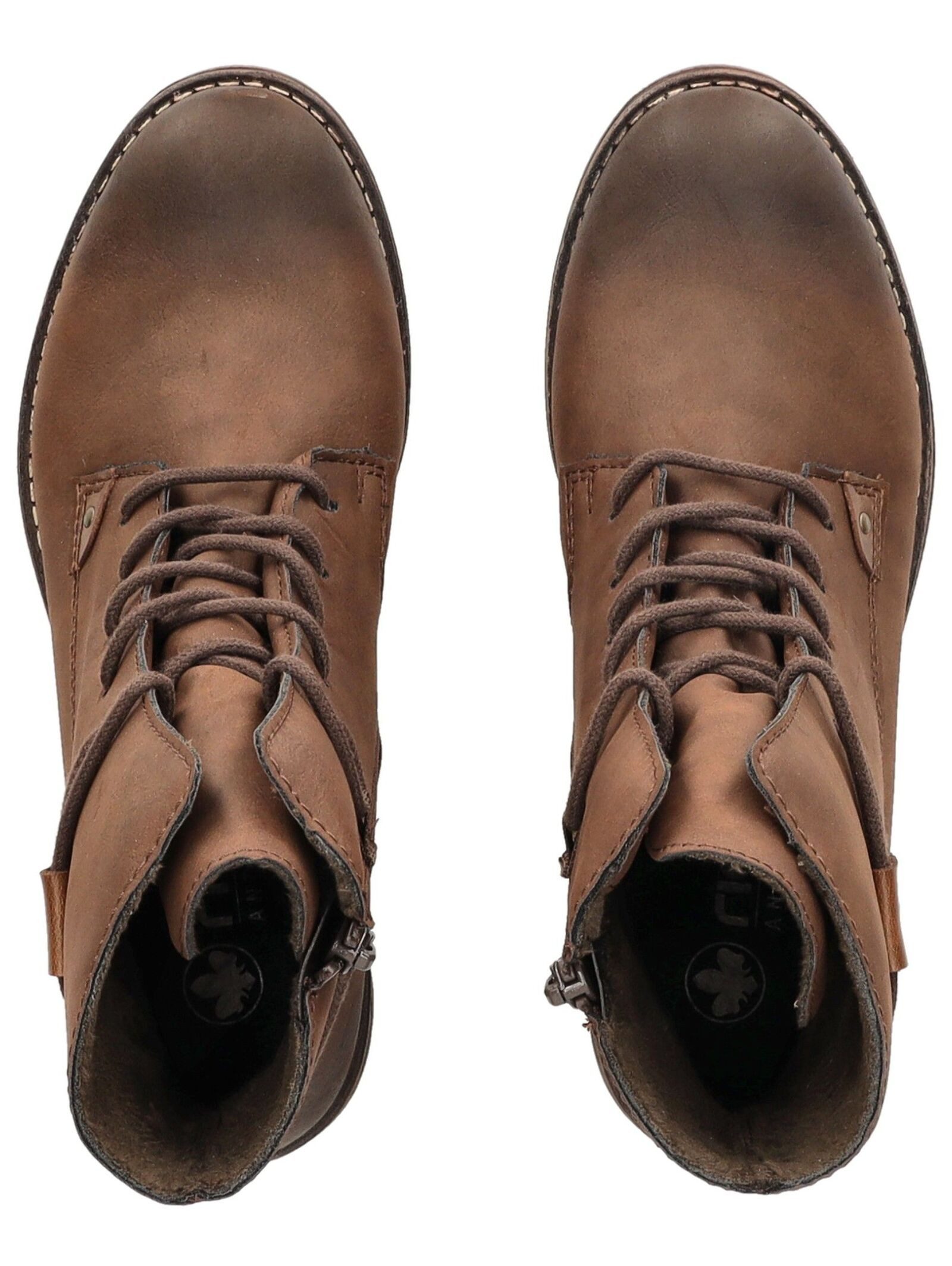Rieker Rieker Stiefelette Lederimitat Schnürstiefelette
