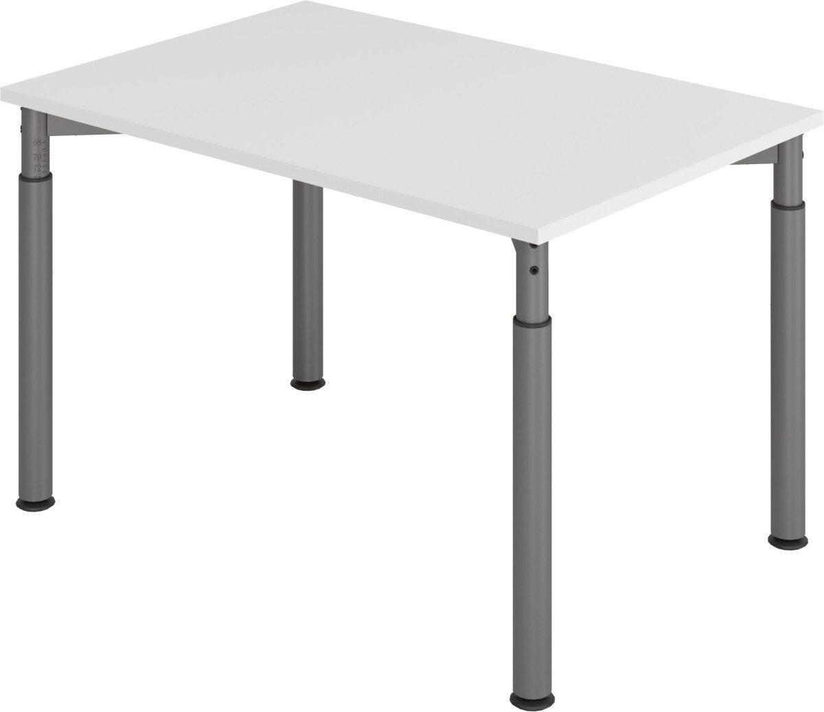 HAMMERBACHER Schreibtisch Schreibtisch 120x80cm Grau/Graphit