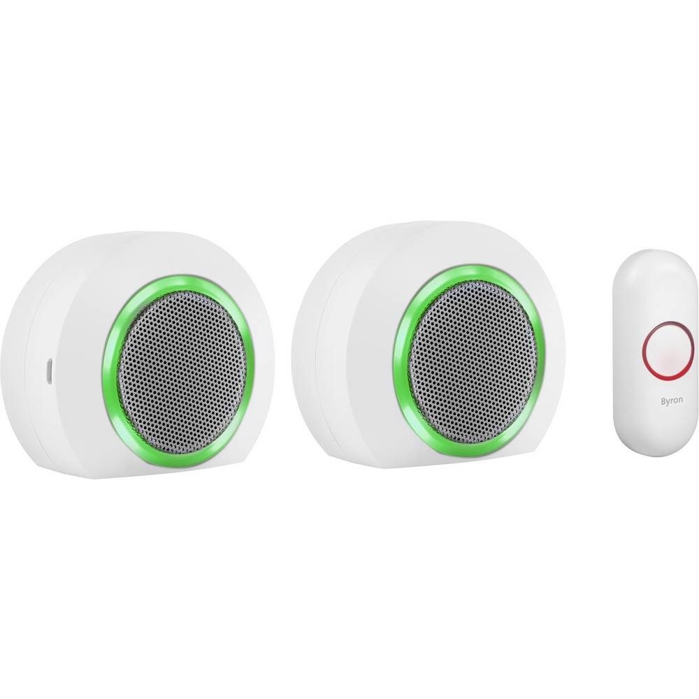 Byron Smart Home Türklingel Funk-Türklingelset (mit USB-Anschluss)