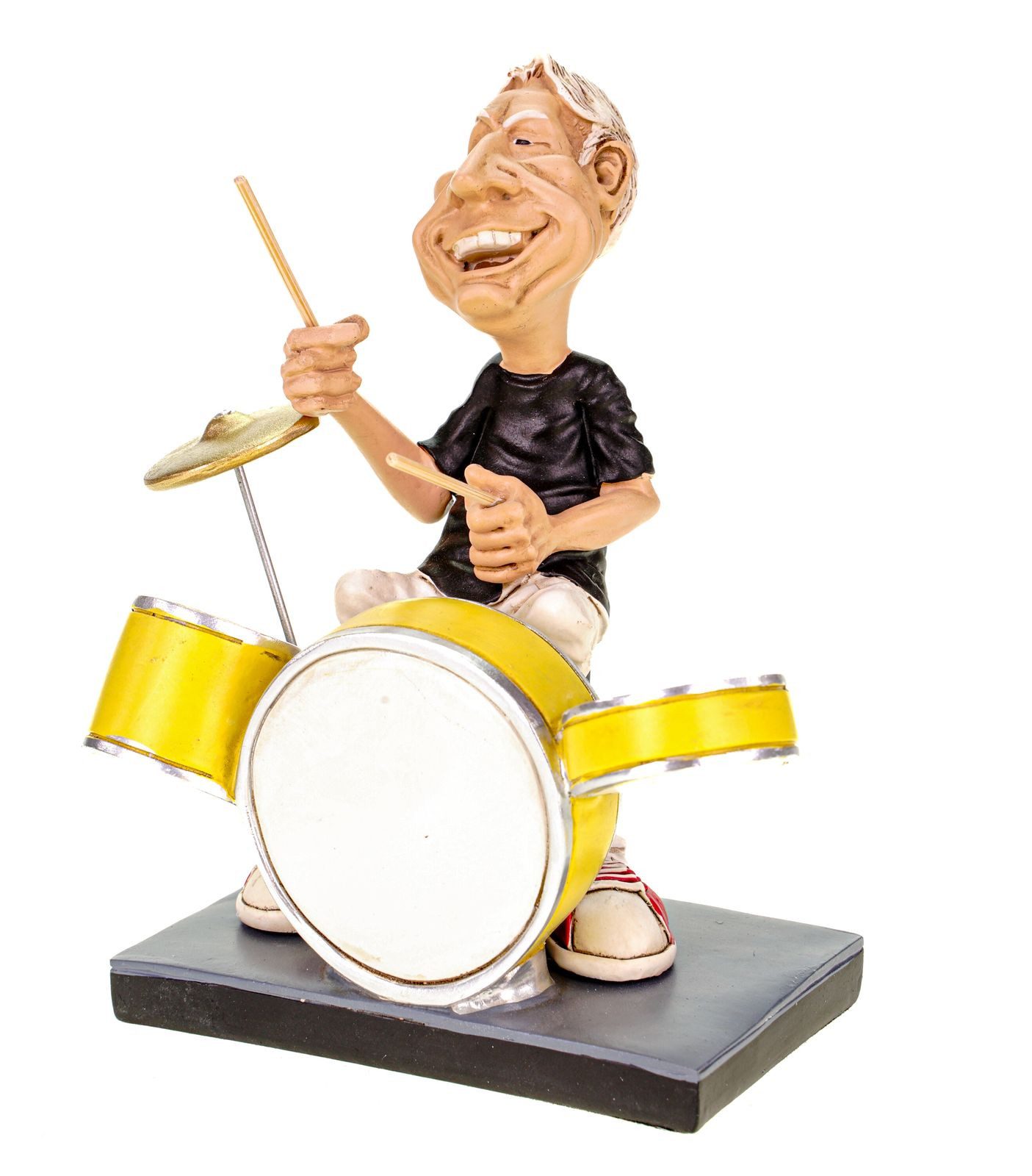 Vogler Dekofigur Funny Life Charlie von der größten Rockband der Welt Figur Karikatur