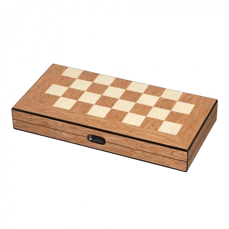 Schach-Backgammon-Dame-Set 40mm Philos Feld - Spiel,