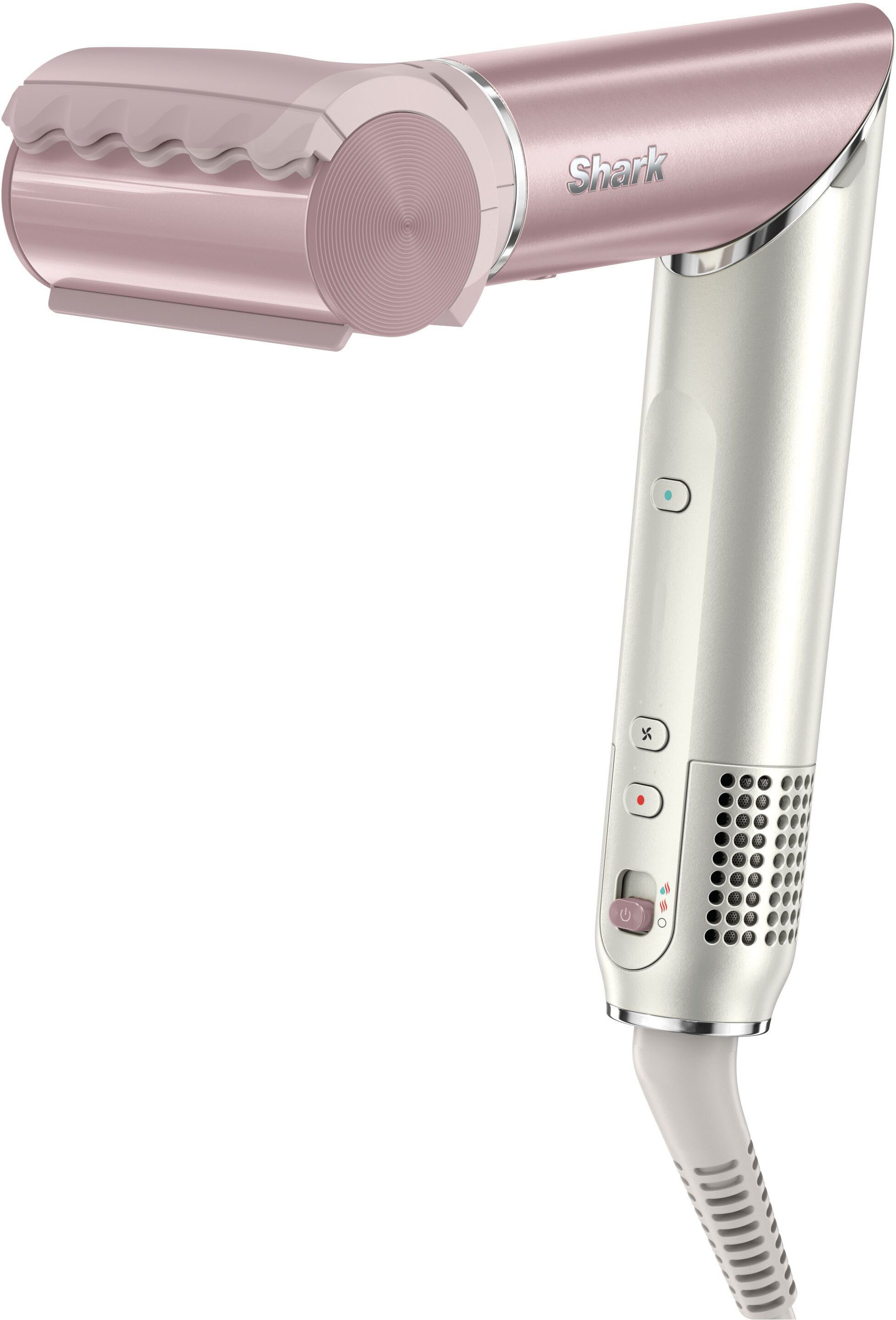 Shark Haarstyler Glam Multistyler HD6051SEUPK für glatte Haare, Wellen und Locken, Keramik-Beschichtung, hitzekontrollierte Keramik und Luftstrom ermöglichen jeden Style
