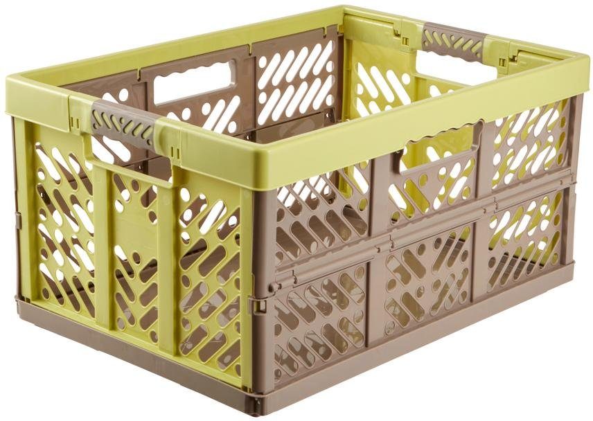 keeeper Klappbox ben, Profi-Klappbox mit Soft-Touch-Griffen, 54 x 37 x 28 cm, 45 l, Soft-Touch-Griffe, zusammenklappbar