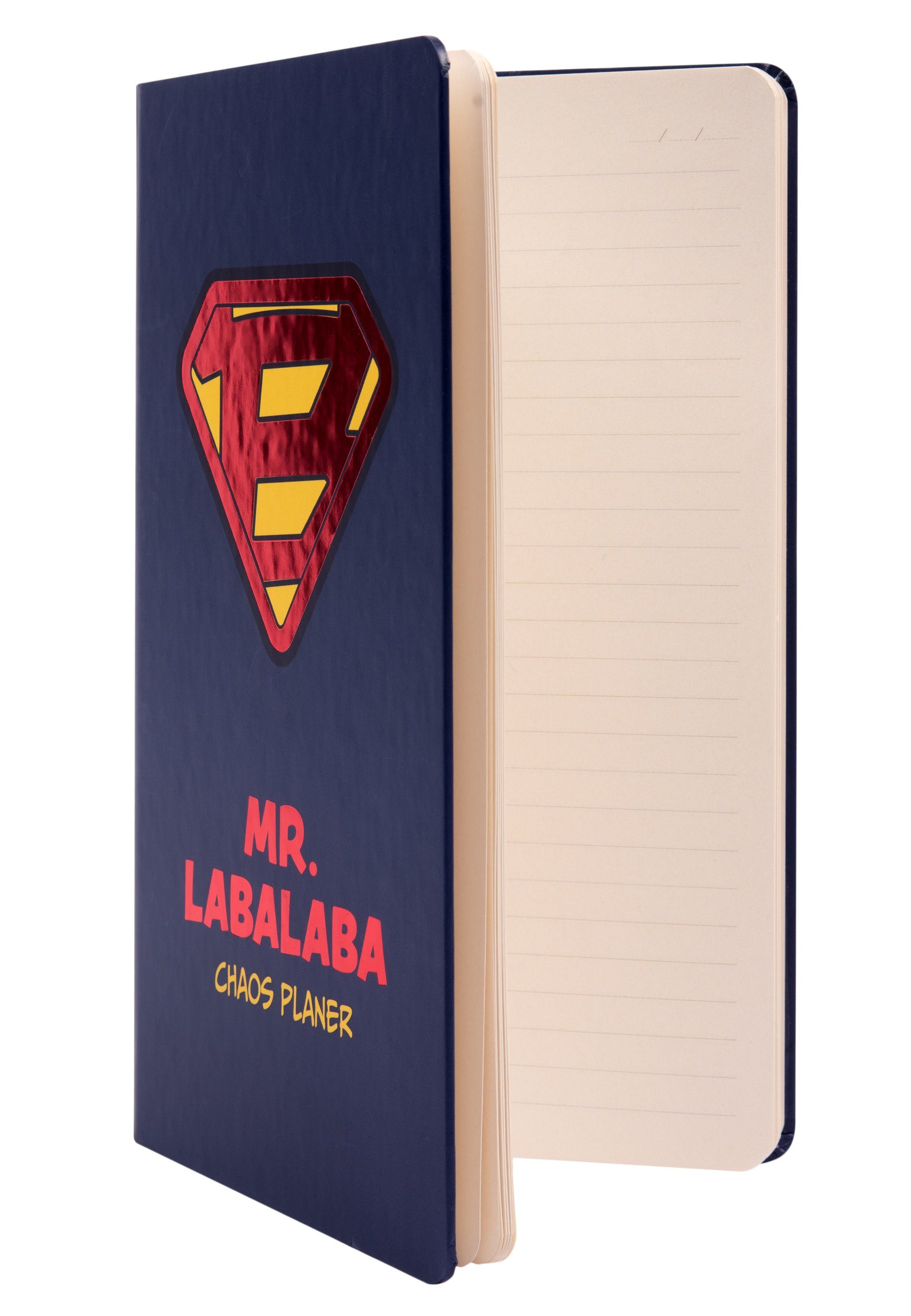 Bielendorfer Notizbuch Hardcover Gummiband Mr. Bastian United mit Labels® Notizbuch - Labalaba