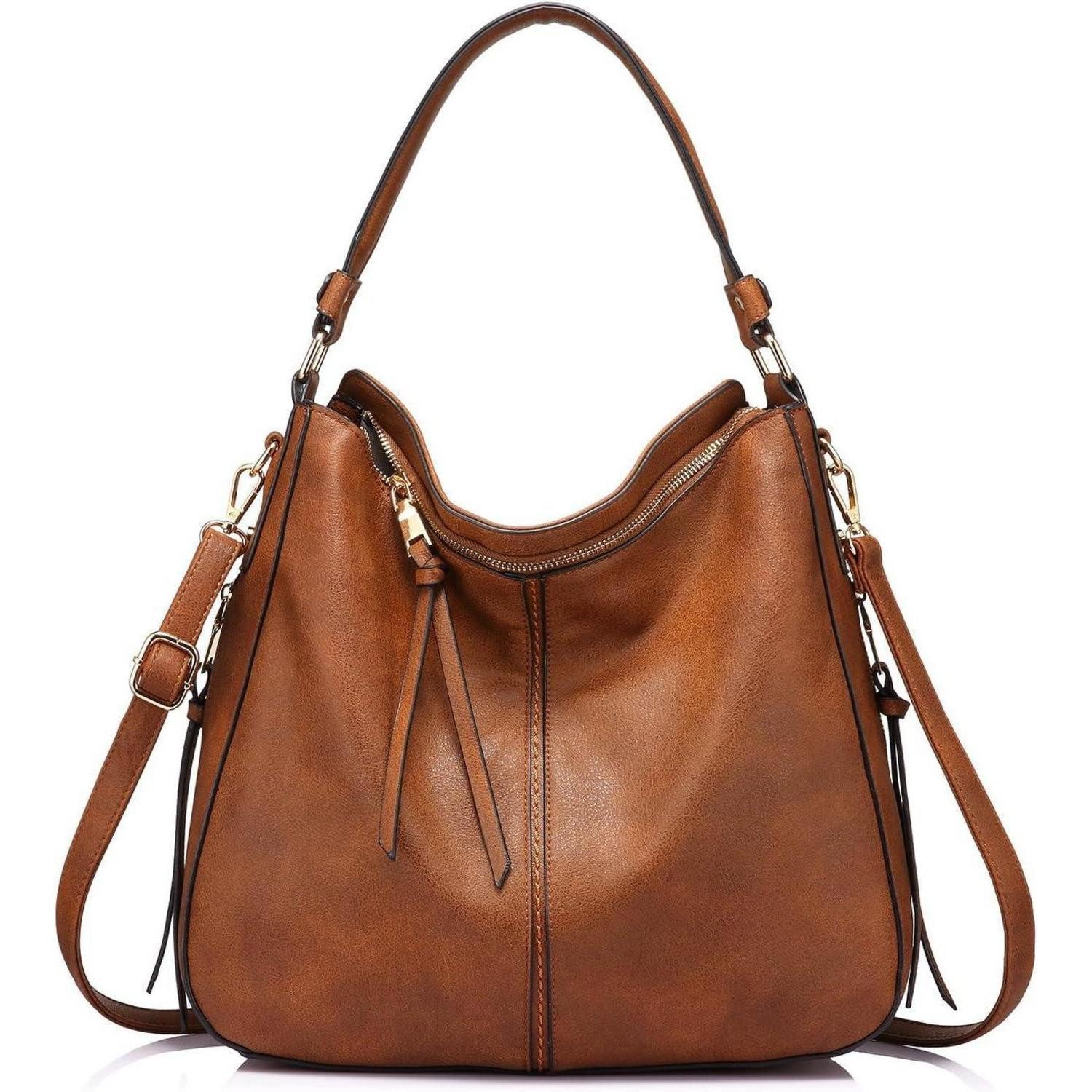 LuxusKollektion Umhängetasche Damen Umhängetasche Lederimitat Designer Hobo günstig online kaufen