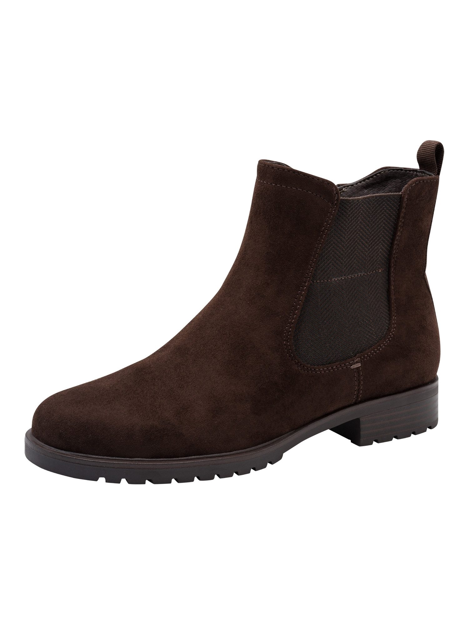 Jana Vegan spitz kein Absatz 8-25493-47 Chelseaboots Vegan