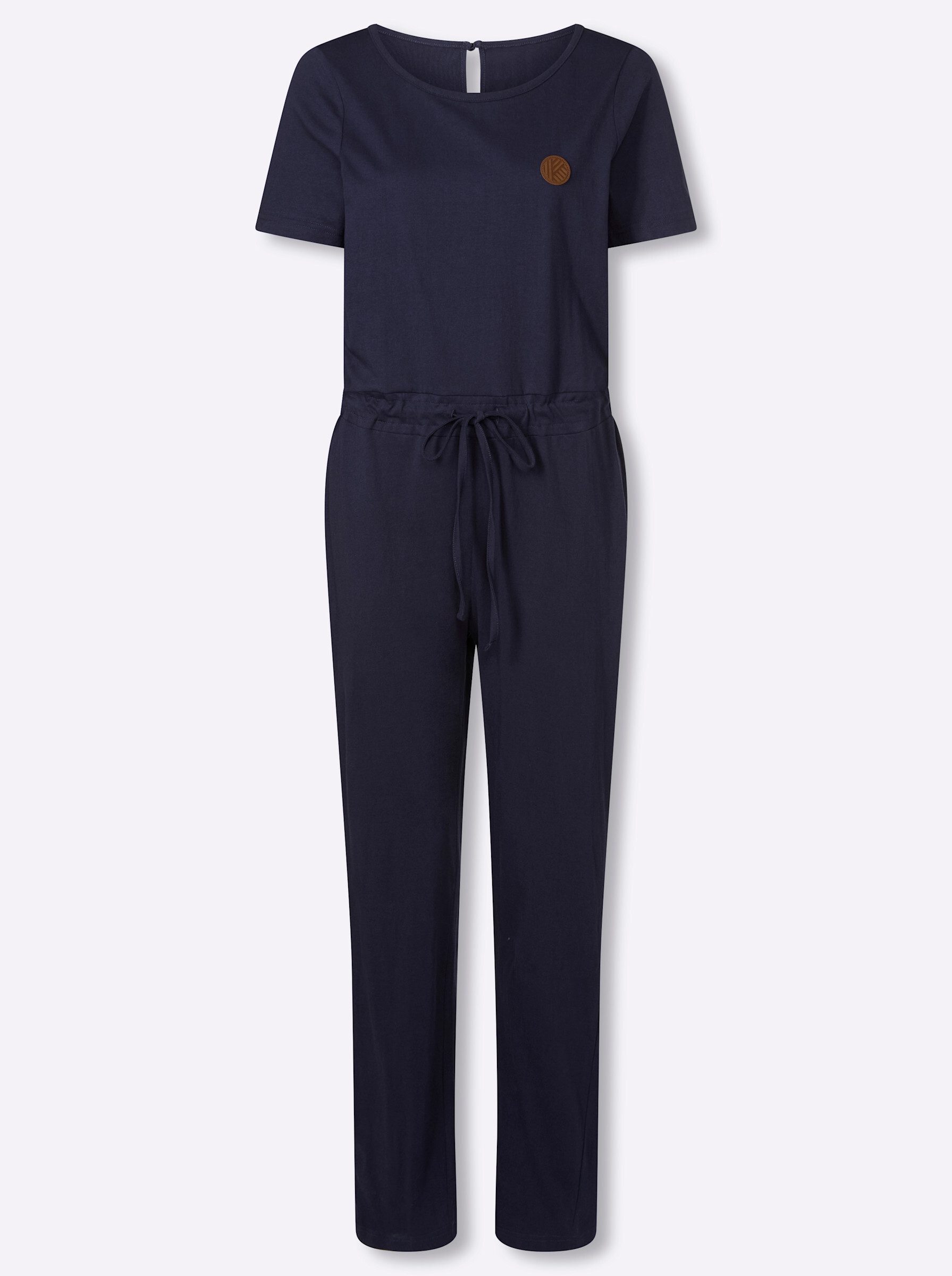 Sieh an! Jumpsuit Jumpsuit Kurzarm Innenbeinlänge ca.71 cm – Bild 4 von 5