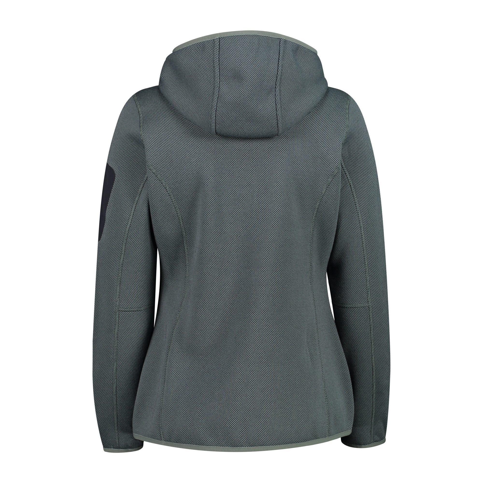 CMP Fleecejacke CMP Damen Jacke Knitted Melange Hoody 3H19826 günstig online kaufen