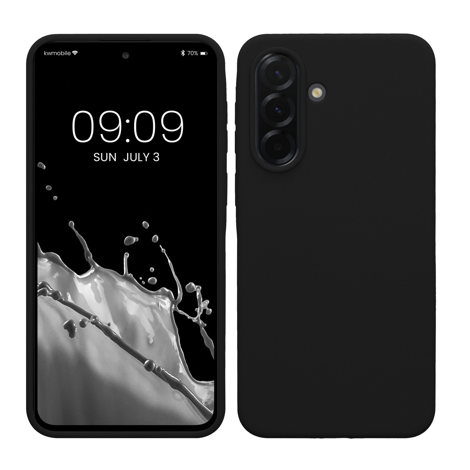 kwmobile Smartphone-Hülle Handyhülle für Samsung Galaxy A37 5G Hülle, Weiches Handy Silikon Case - Schutzhülle Cover