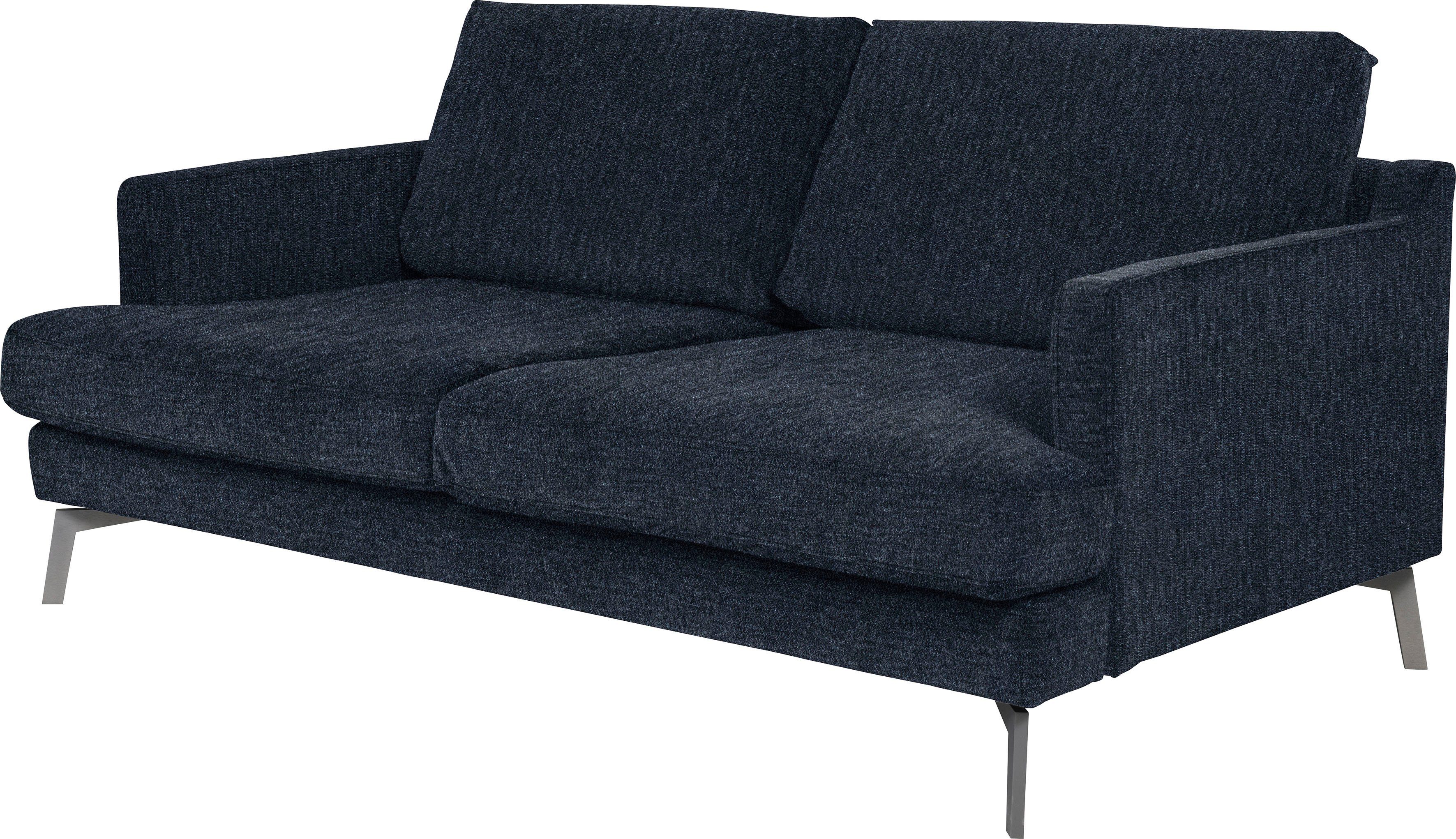 Saga, ein blu furninova im midnight Design skandinavischen Klassiker 2,5-Sitzer