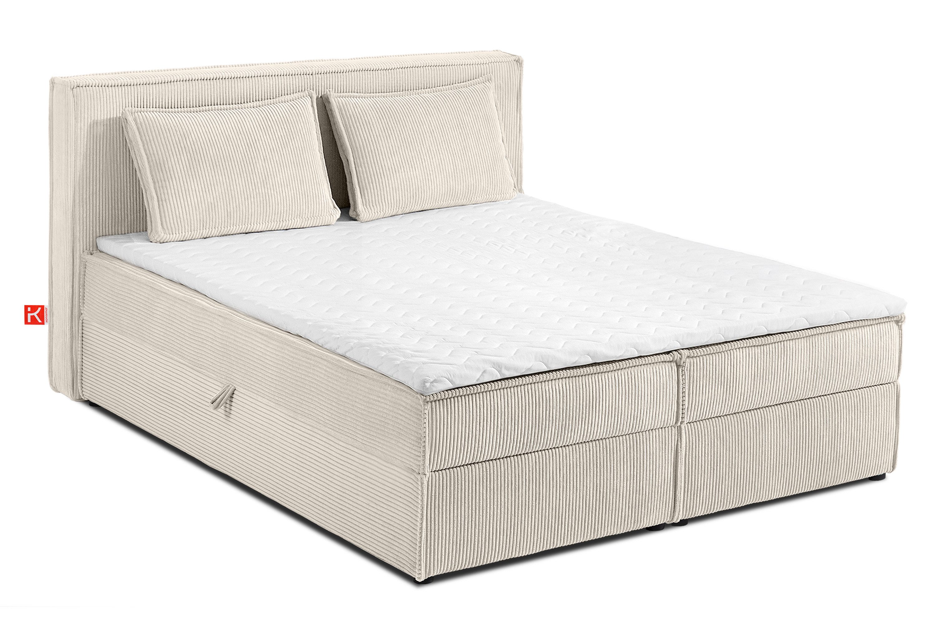 KONSIMO® Boxspringbett ROTI Polsterbett, inkl. Matratze günstig online kaufen