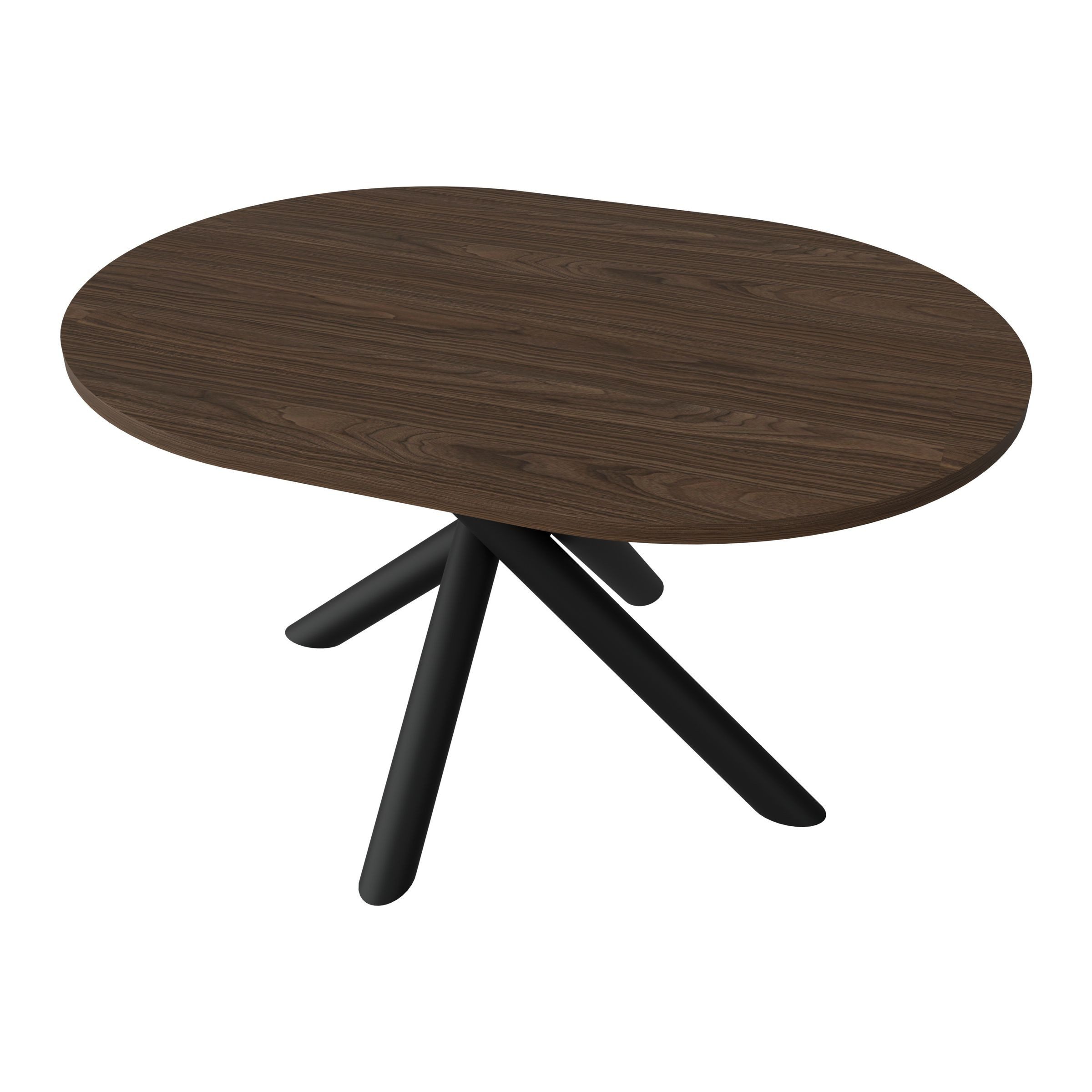 Küchen-Preisbombe Esstisch Oslo Esstisch Tisch oval 138x100cm Wohnzimmer Esszimmer Spider Gestell