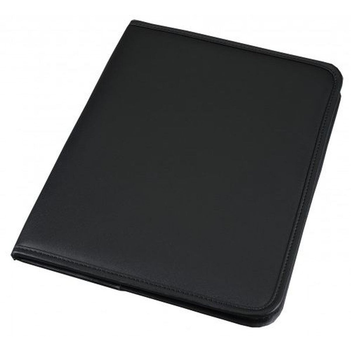 Alassio® Schreibmappe Schreibmappe Savona A4 FineTouch Lederimitat schwarz