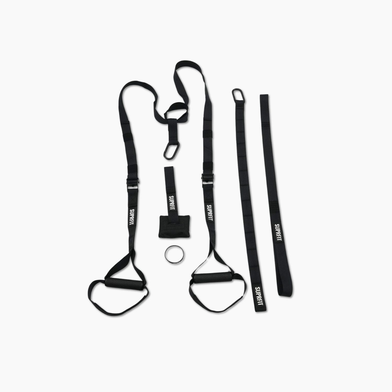 SF SUPRFIT Schlingentrainer Sling Trainer, Inklusive Verlängerungsband, Türanker und Tragetasche