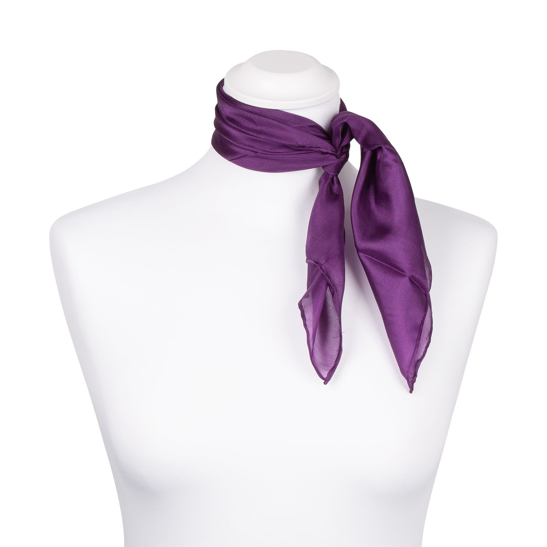 TINITEX Nickituch Nickituch Halstuch Violett günstig online kaufen