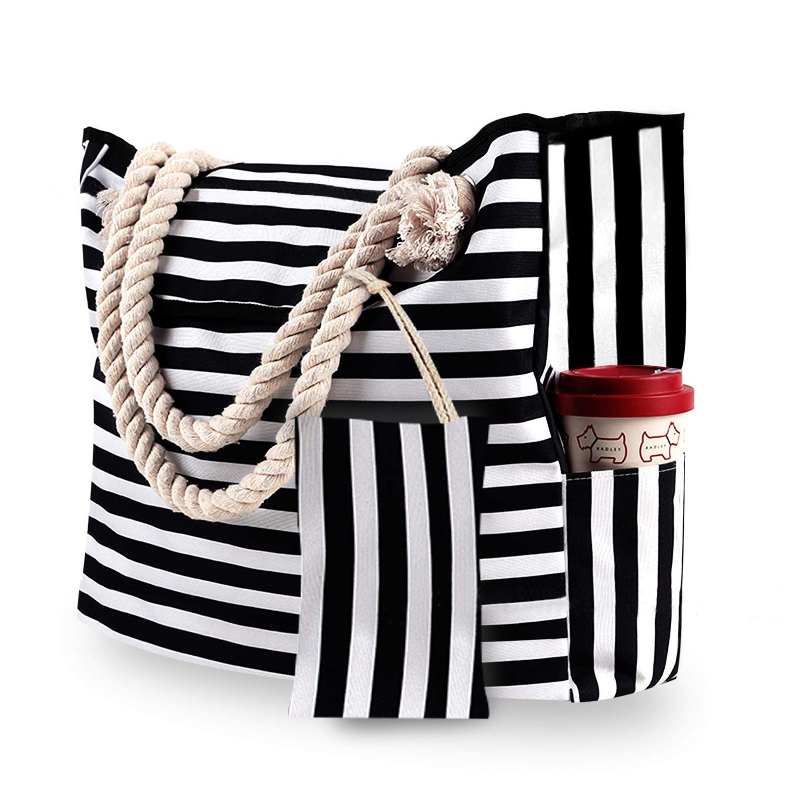 Strandtasche Damen Extra Groß Schultertasche Shopper Einkaufstasche Wasserdicht