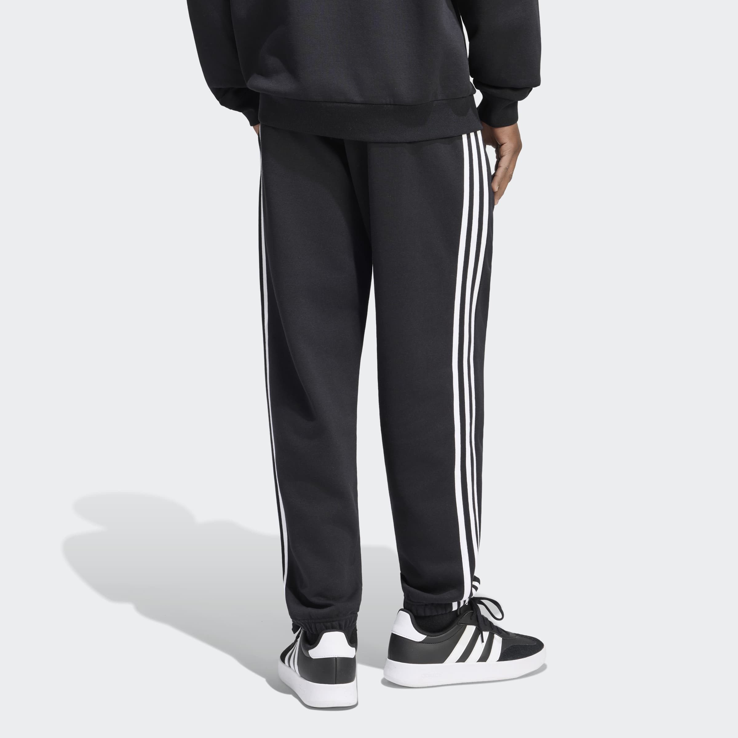 adidas Sportswear Sporthose ESSENTIALS 3-STREIFEN, SCHMAL ZULAUFEND, BÜNDCHEN