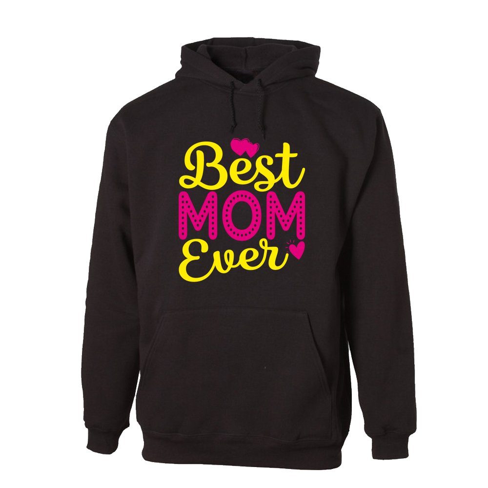 G-graphics Hoodie Best Mom ever mit trendigem Frontprint mit Spruch / Sprüche zum Muttertag