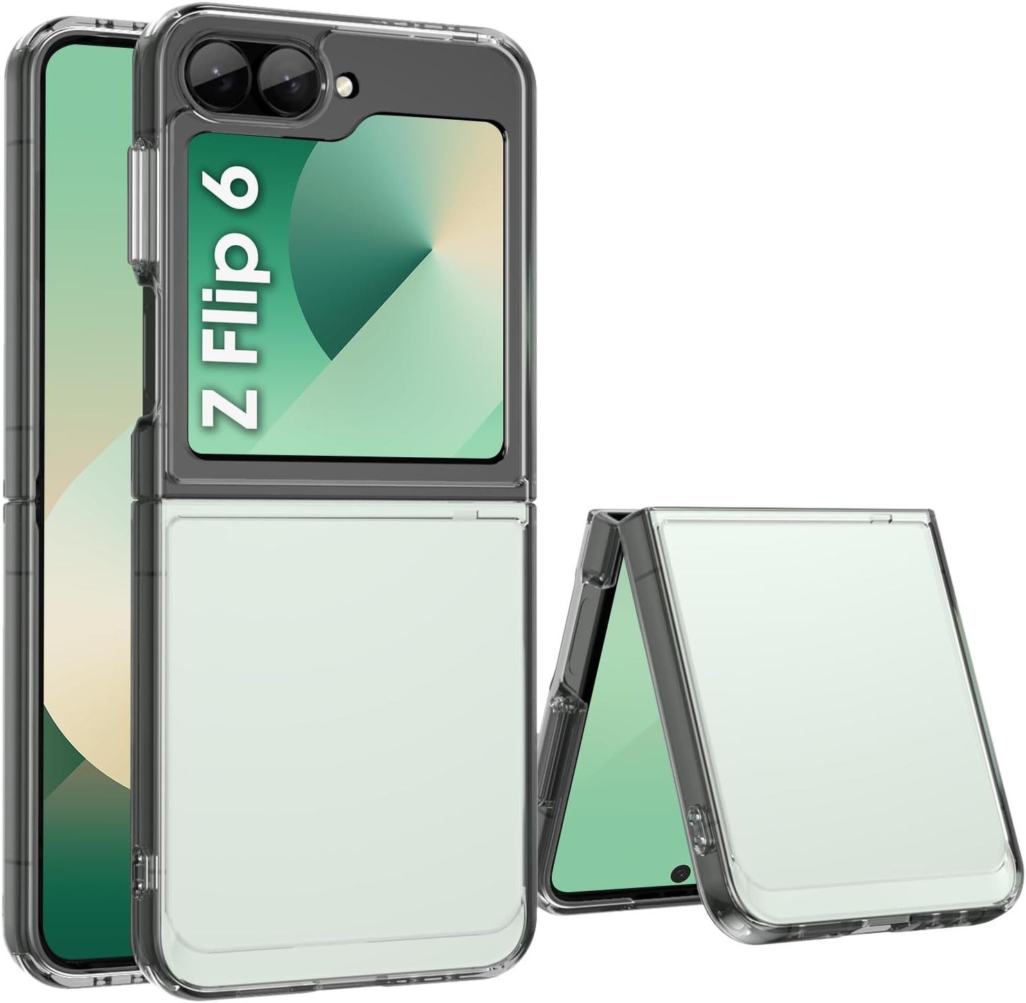 MSM Handyhülle Hülle für Samsung Galaxy Z Flip 6 5G Silikon Schutzhülle TPU Tasche
