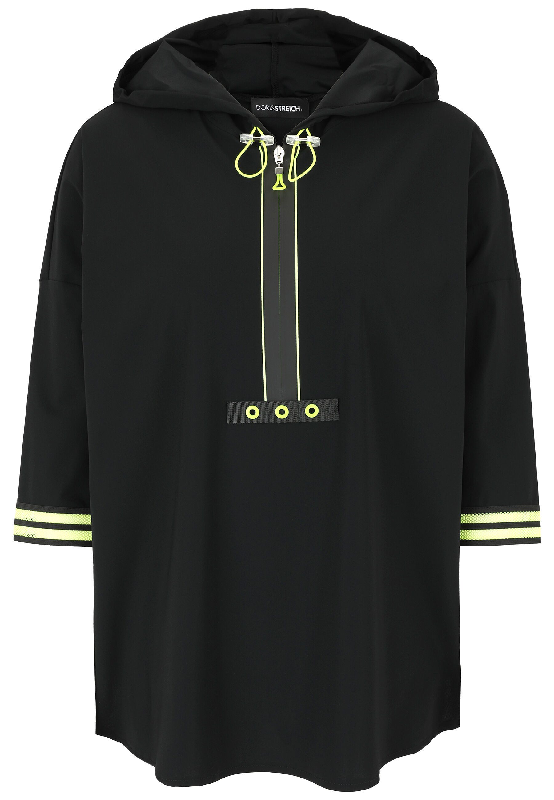 Doris Streich Longshirt (1-tlg) mit Neon-Details