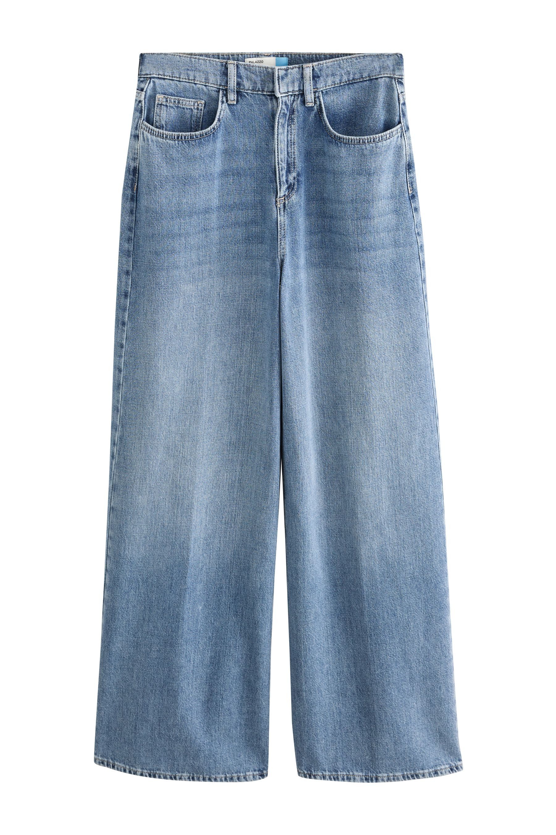 Next Weite Jeans Weite, elegante Palazzojeans (1-tlg)